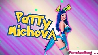 Bigtitted Babes Patty Michova, Alexa Tomas, And Ella Hughes In A Steamy Encounter With A Well-Endowed Stud