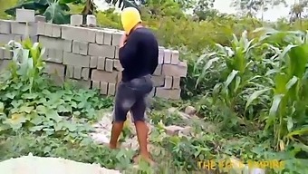 Mature Teacher Visits Her Students' Maize Garden And Experiences An Unexpected Sexual Encounter