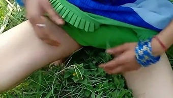 Lalitasingh2 Presents A Close-Up Of A Couple'S Outdoor Anal Adventure