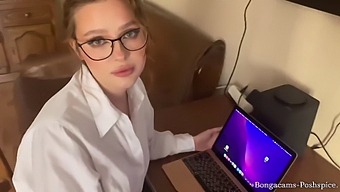 Masturbation And Facial Cumshot With A Big Natural Tits Milf
