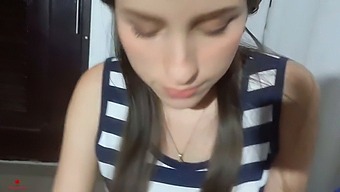 Sister Gives Brother A Blowjob In Public