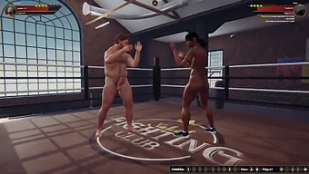 Ethan And Dela'S Naked Fight In 3d