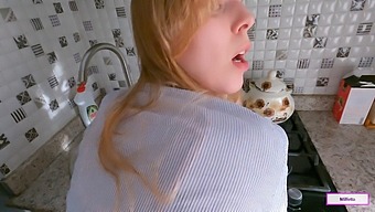 Russian Stepmom'S Kinky Request: Hands-On With Sperm