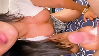 Verificerede Amatører I En Varm Oplevelse: Hardcore Sex Med En Brunette Babe
