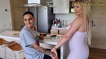 Monique Fuentes Gives A Handjob And Then Gets Pounded Doggystyle