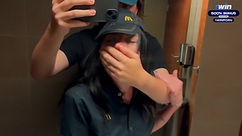 Eva Soda'S Daring Public Restroom Encounter With A Mcdonald'S Employee