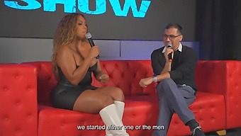 Carla Morelli With A Big Black Ass, Juan Bustos' Interracial Gang Bang